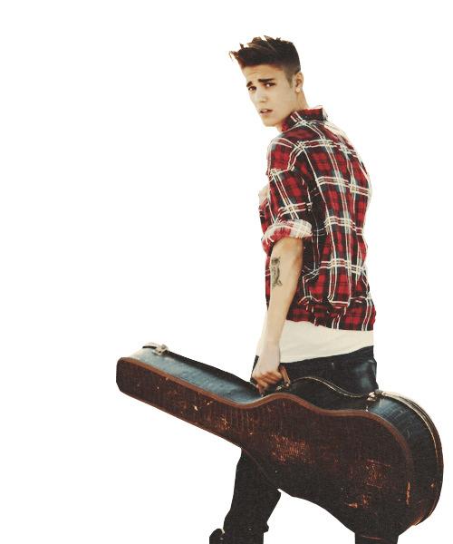 Walking With Guitar Justin Bieber png transparent