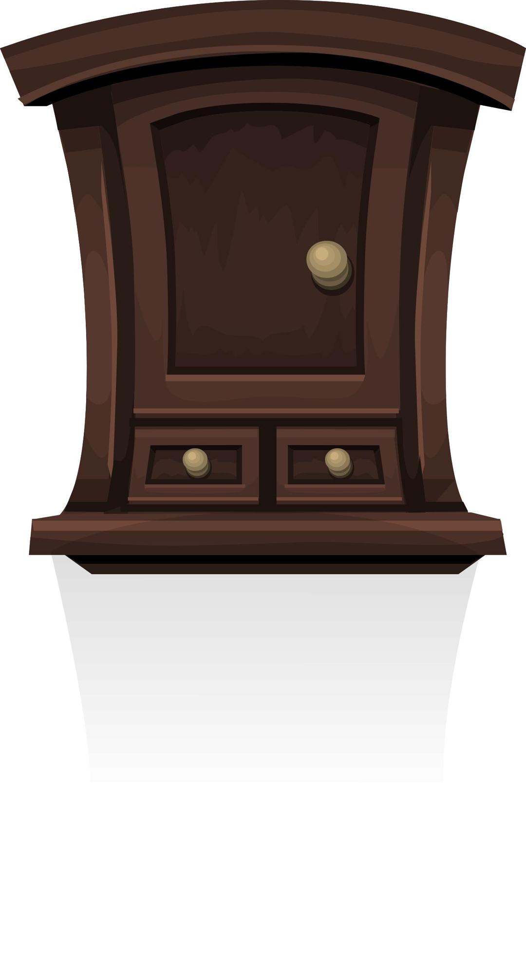 Wall cabinet from Glitch png transparent