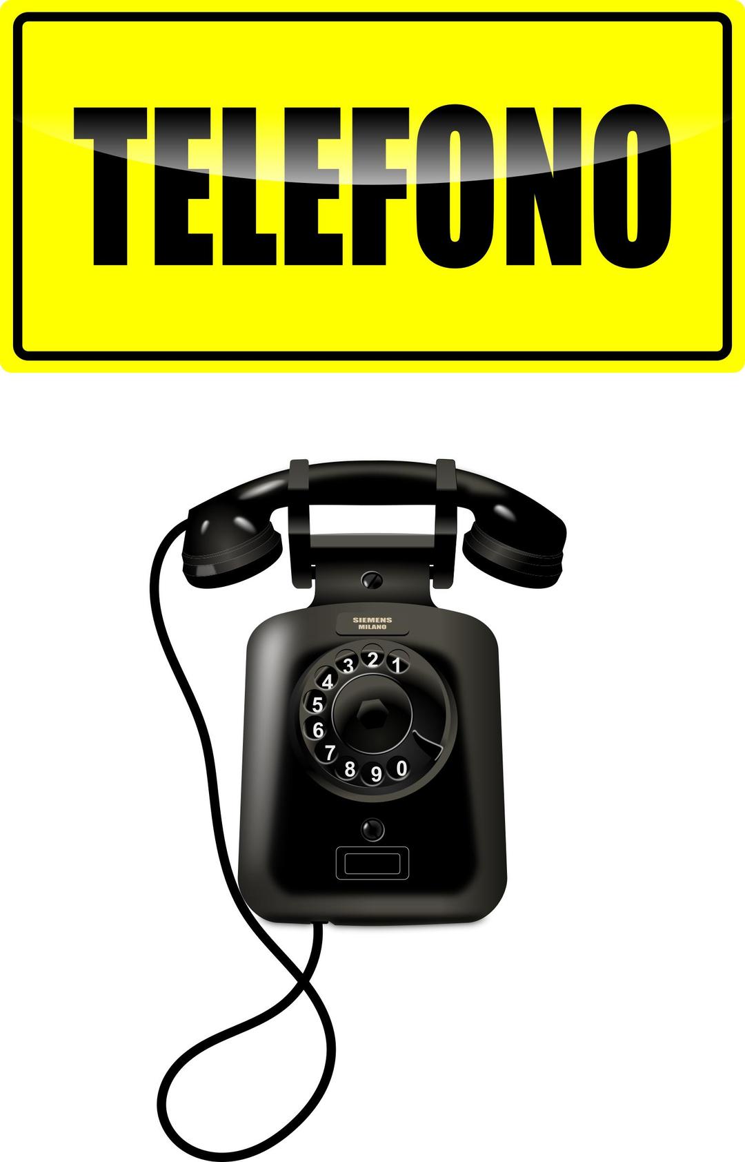 Wall Telephone png transparent