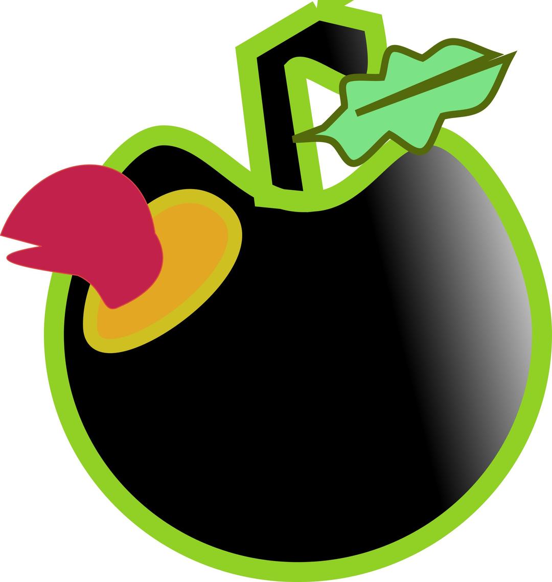 Warm and Black Apple png transparent