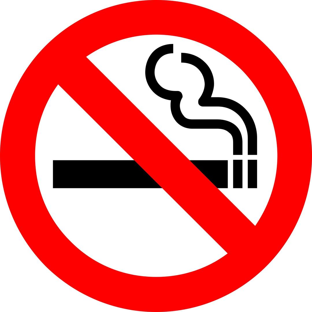 WARNING: Do Not Smoke png transparent
