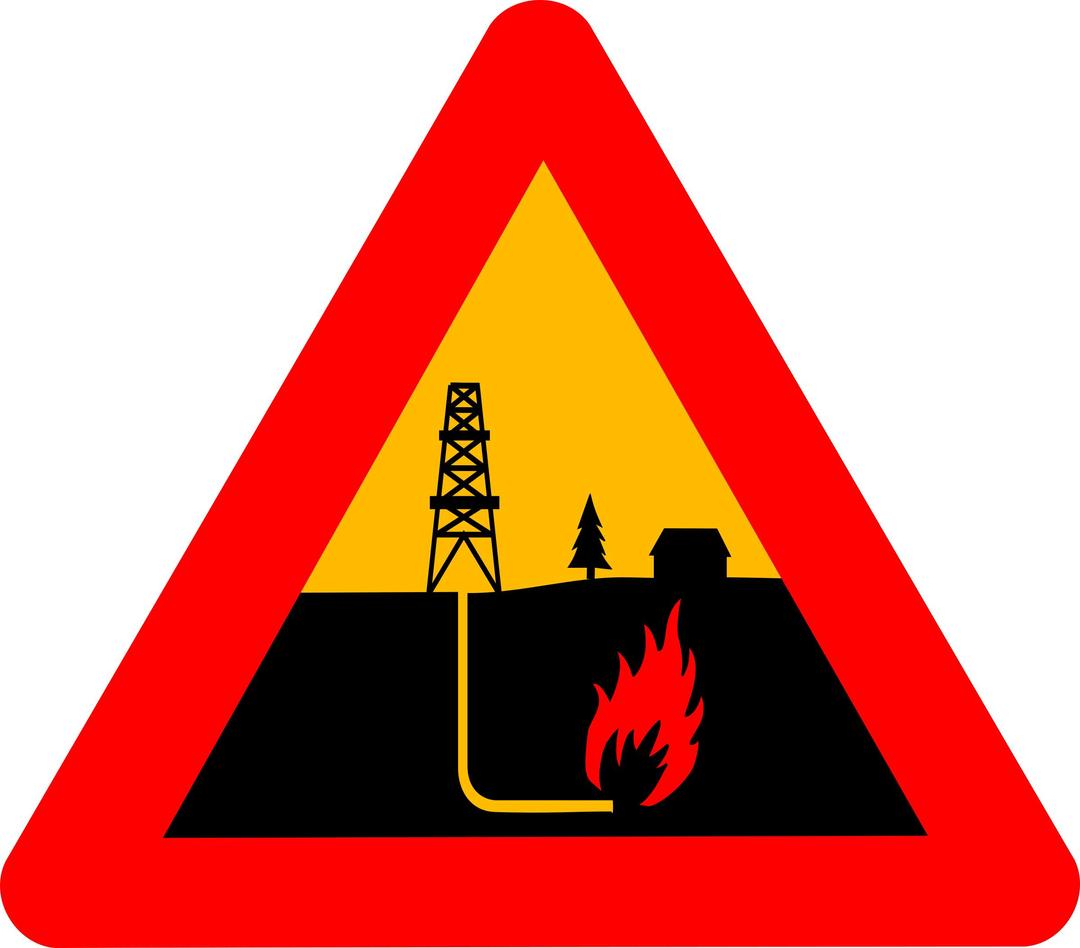 Warning shale gas png transparent