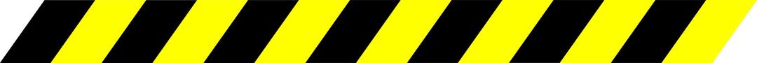 Warning Stripe Black/Yellow png transparent