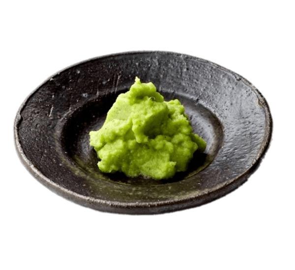 Wasabi Paste on A Plate png transparent