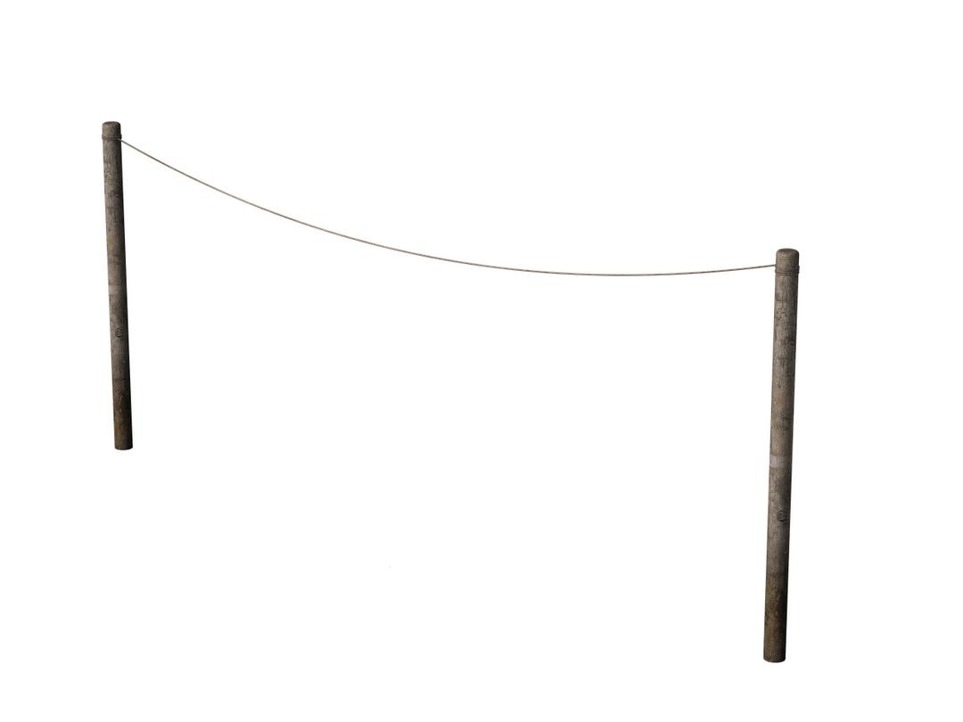 Washing Line Side View png transparent