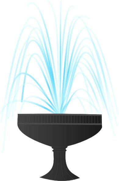 Water Fountain Clipart png transparent