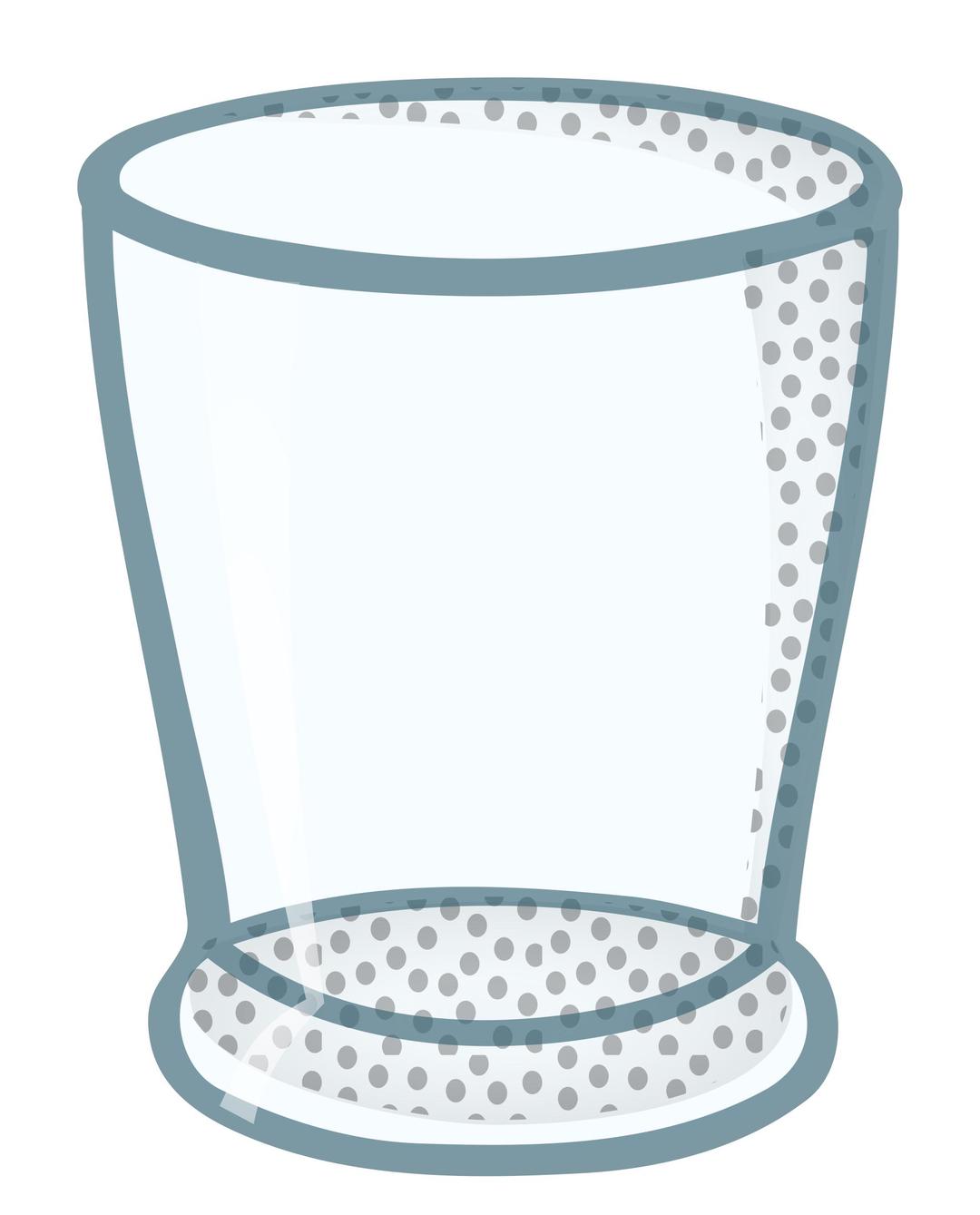 water glass - coloured png transparent
