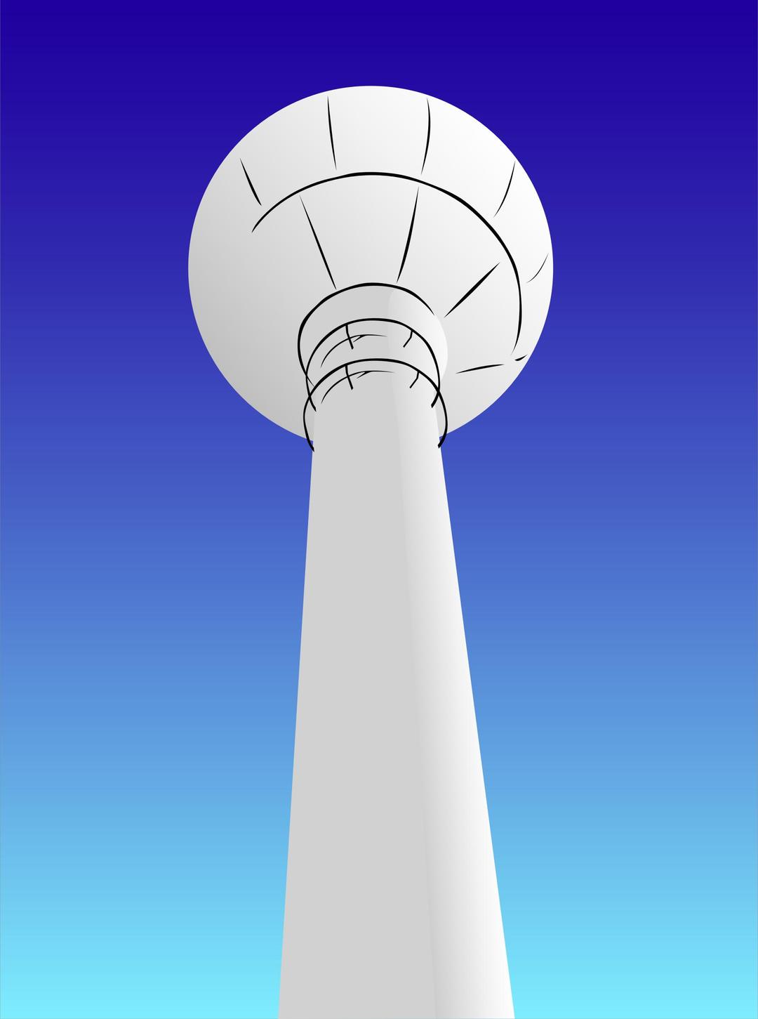 Water Tower png transparent