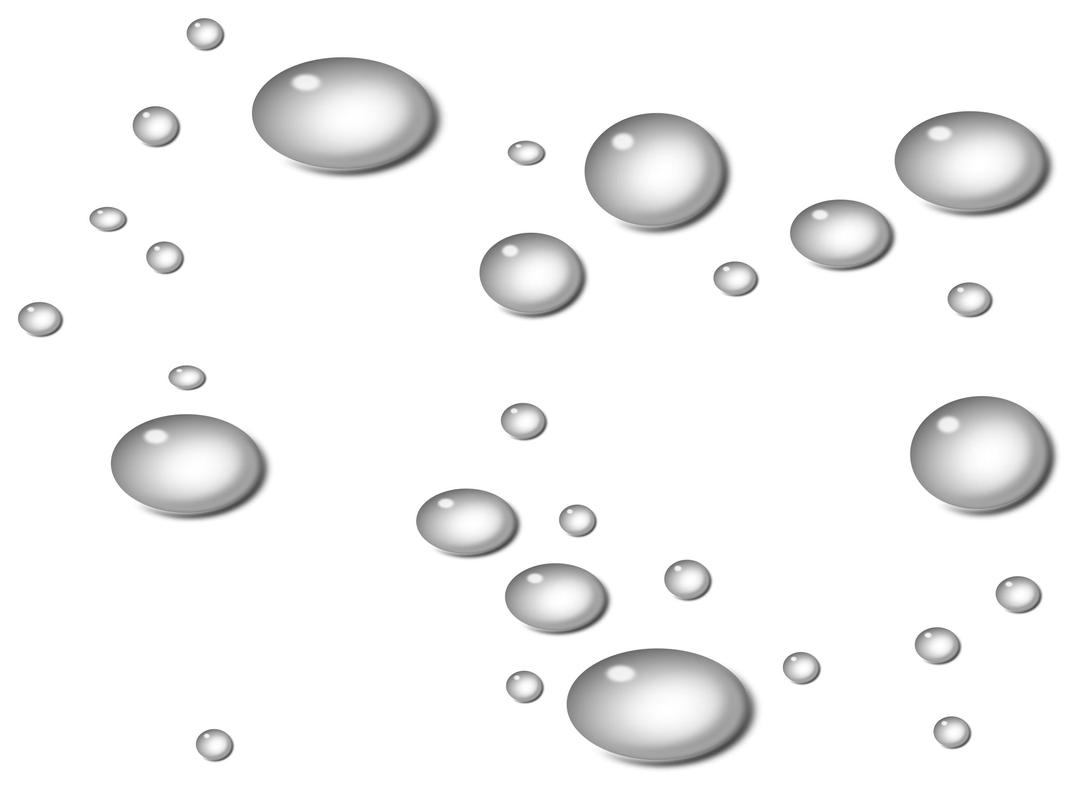 waterdrops png transparent