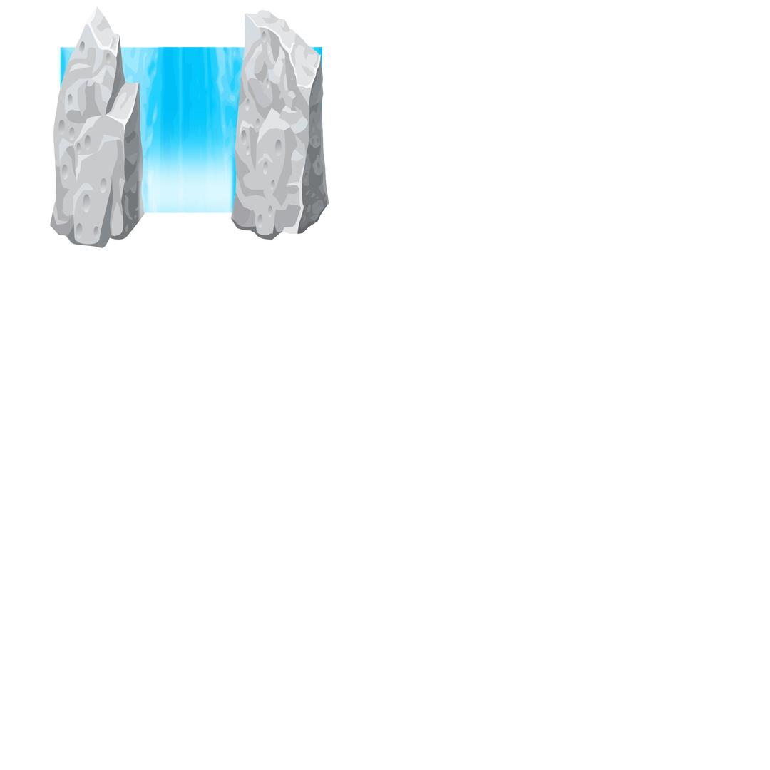 Waterfall-animation png transparent