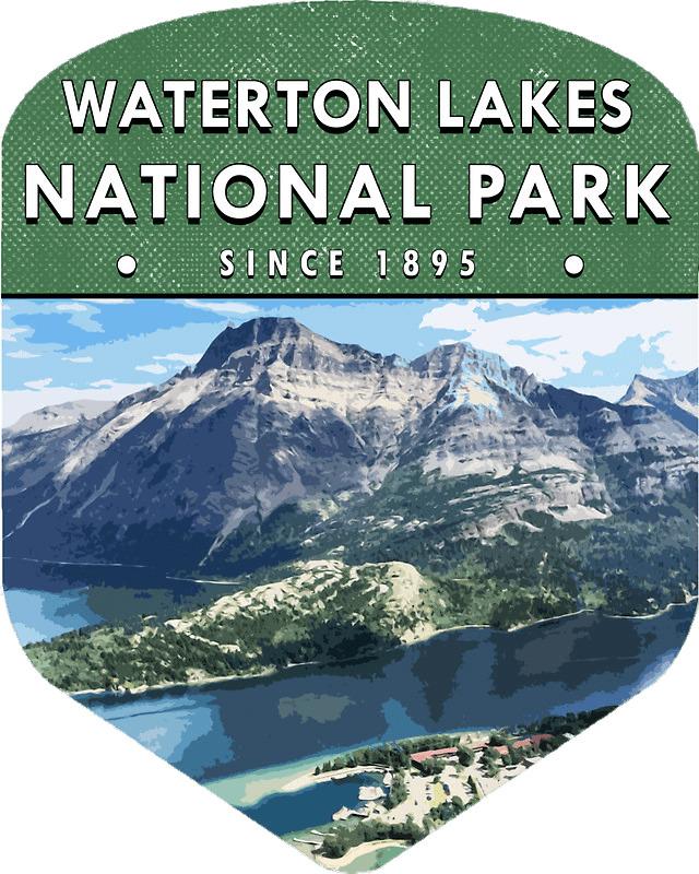 Waterton Lakes National Park Sticker png transparent