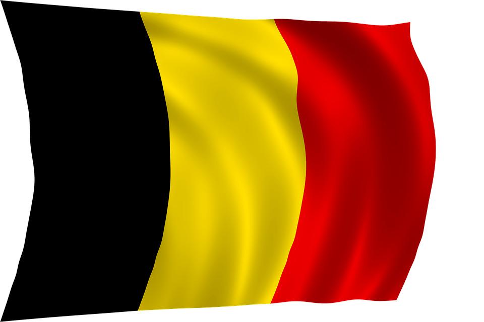 Wave Belgium Flag png transparent