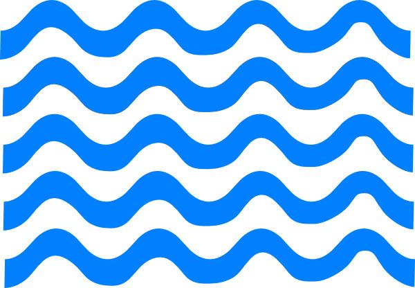 Wave Blue Lines png transparent