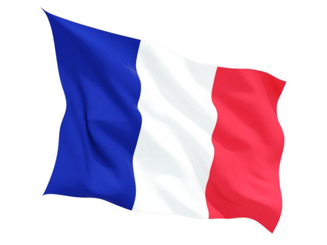 Wave France Flag png transparent