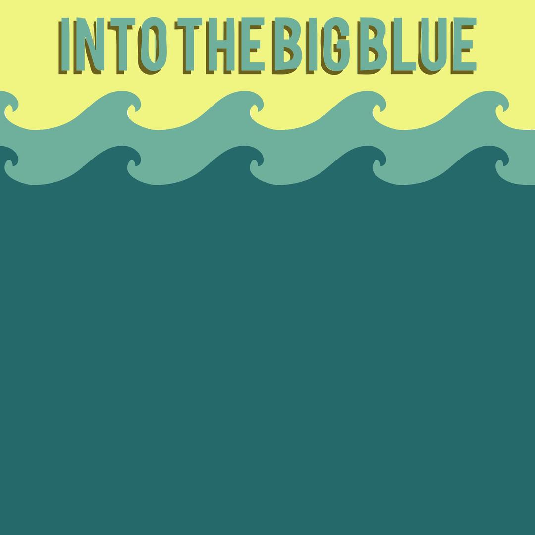 Wave Into the Big Blue png transparent