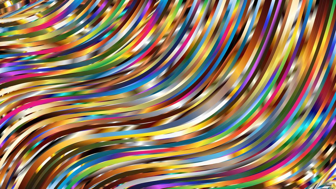 Wavy Psychedelic Background 2 png transparent