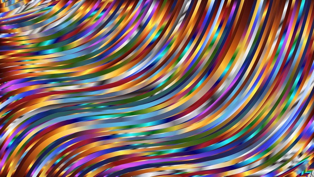 Wavy Psychedelic Background 3 png transparent