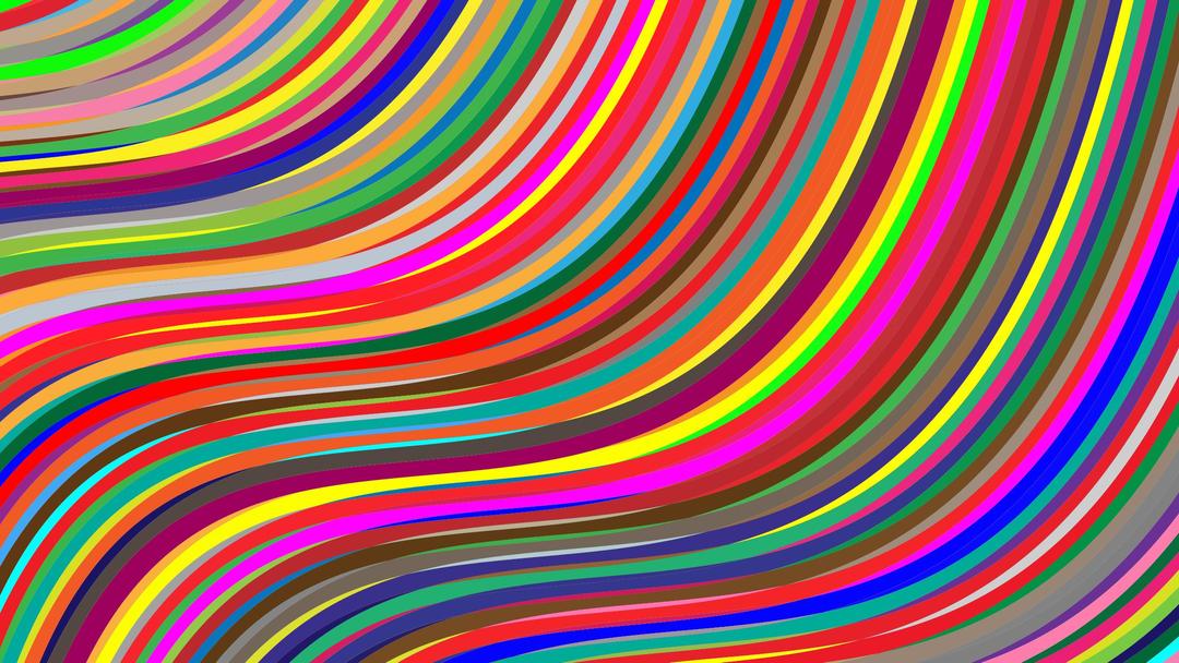 Wavy Psychedelic Background 4 png transparent