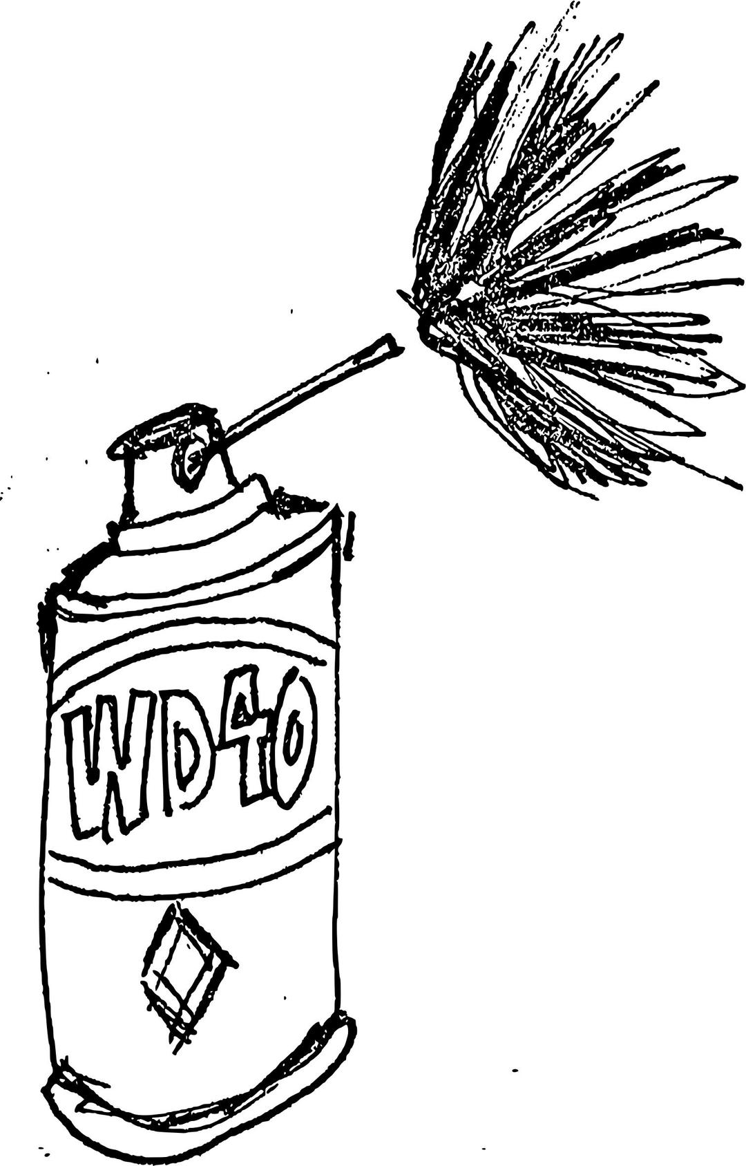 WD40 Can png transparent
