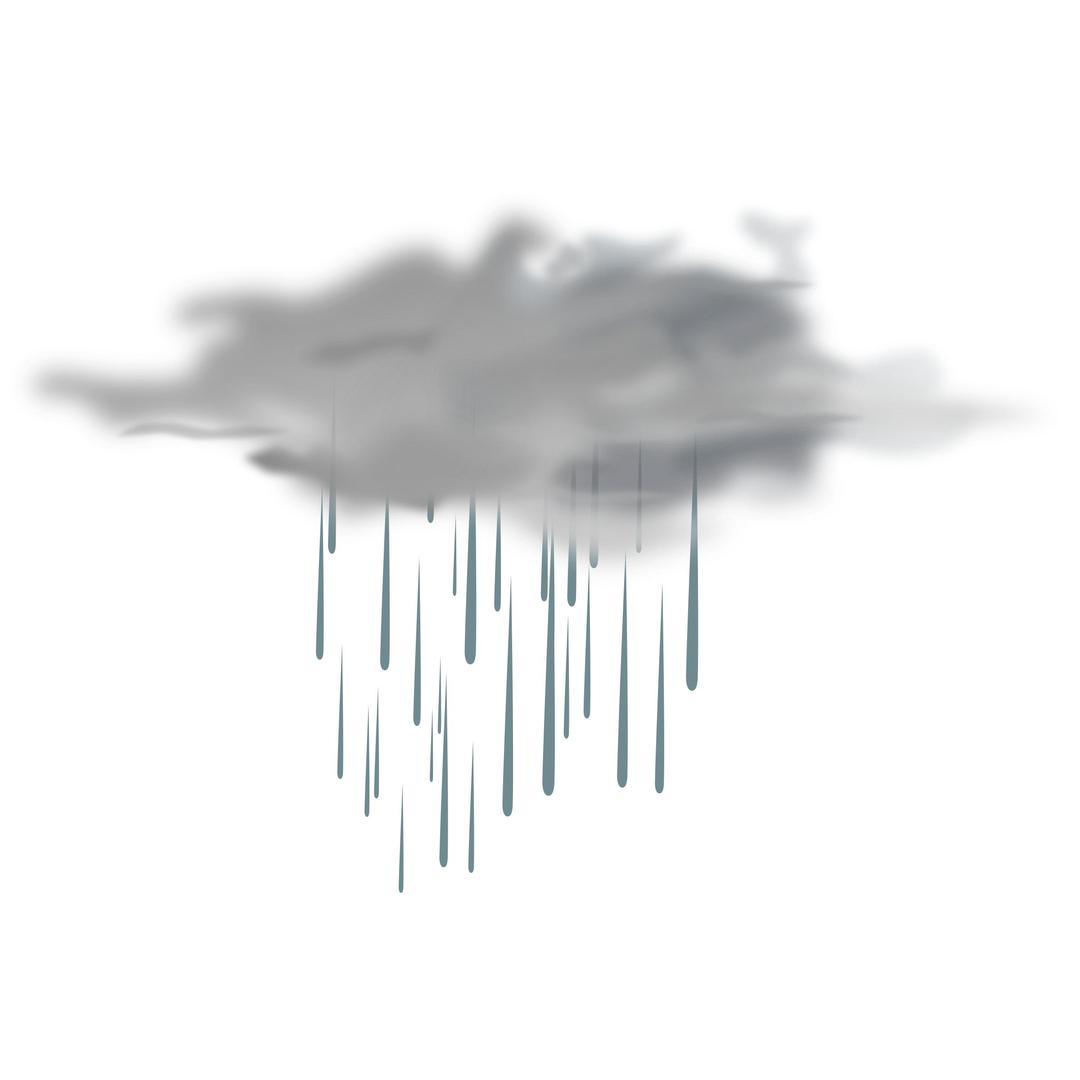 weather icon - showers png transparent