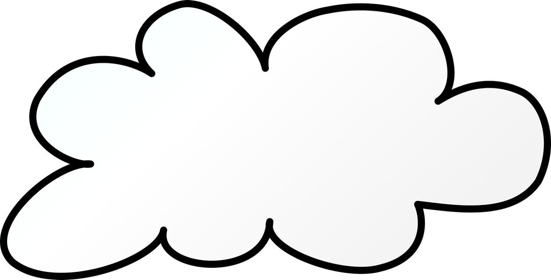 Weather Symbols: Cloud png transparent