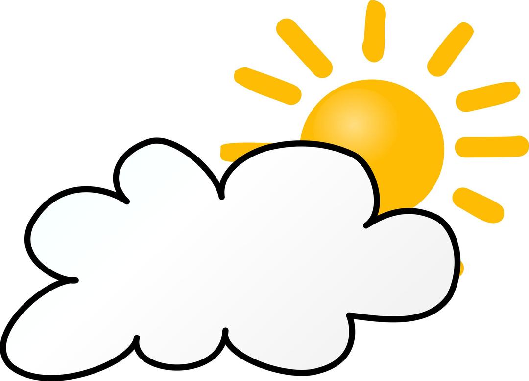 Weather Symbols: Cloudy Day png transparent