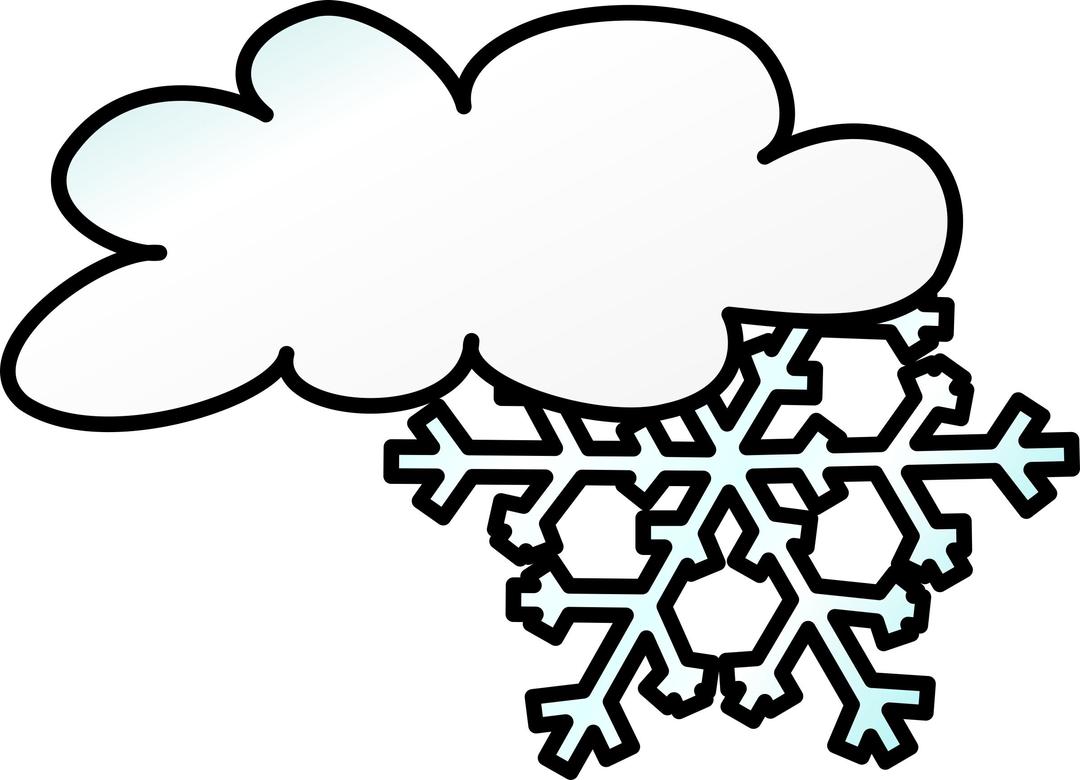 Weather Symbols: Snow Storm png transparent