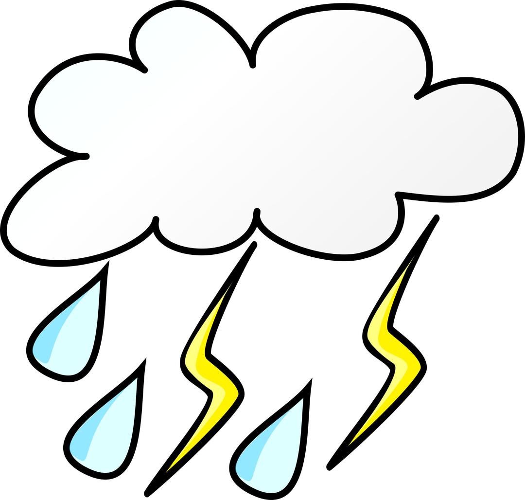 Weather Symbols: Storm png transparent
