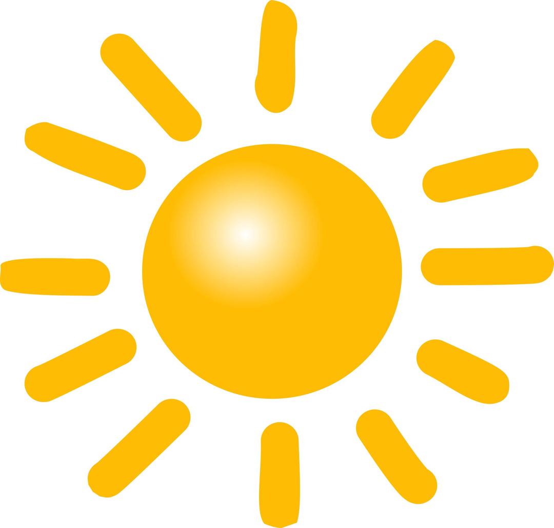 Weather Symbols: Sun png transparent