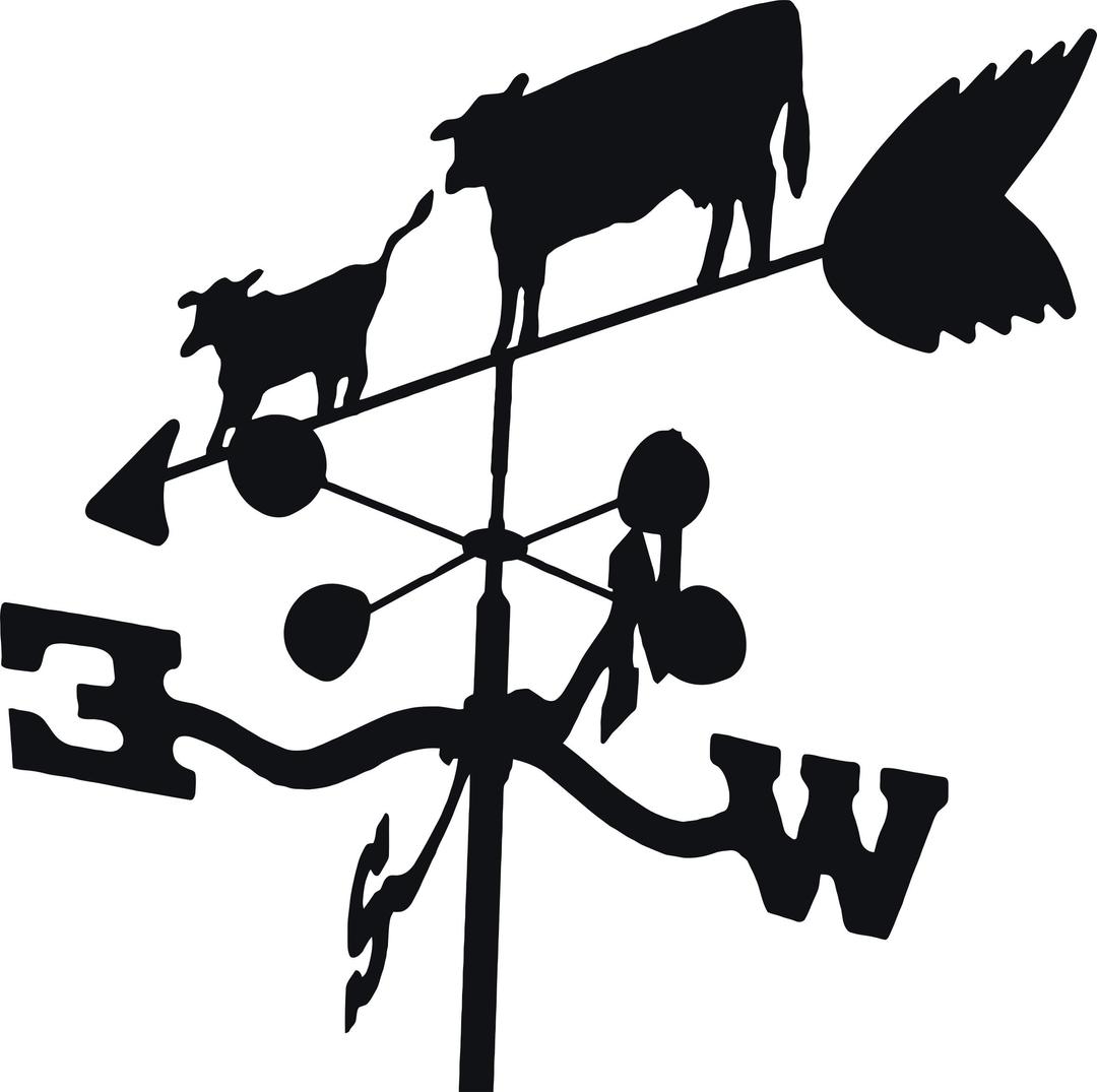 Weathervane Silhouette png transparent