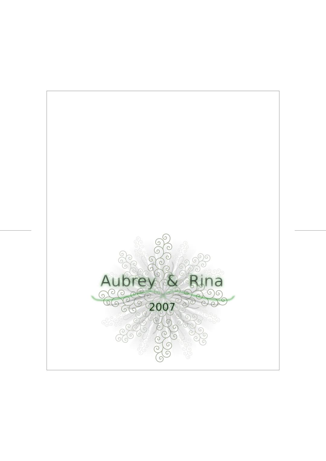 Wedding Invite (outer tracing paper) png transparent