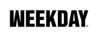 Weekday Logo png transparent