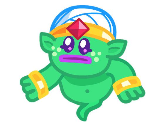 Weeny the Teeny Genie png transparent