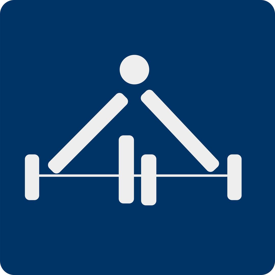 weight lifting pictogram png transparent