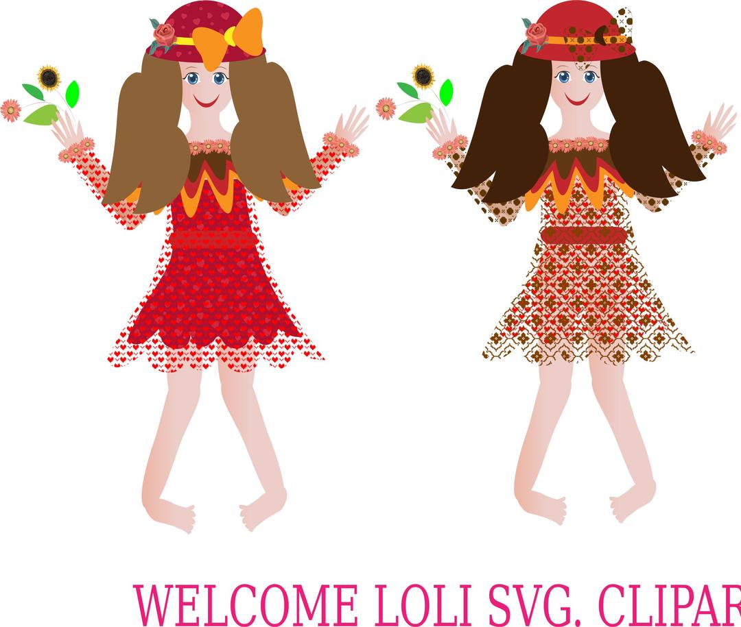 Welcome Loli Clipart png transparent