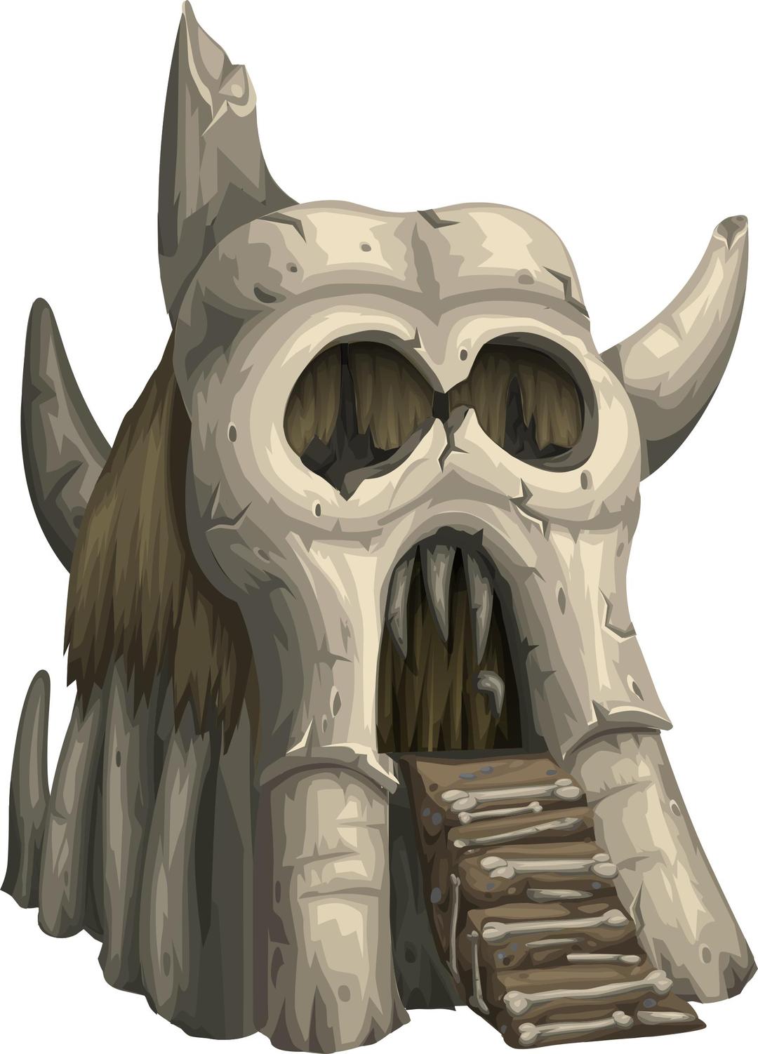 Welcome to skull mountain! png transparent