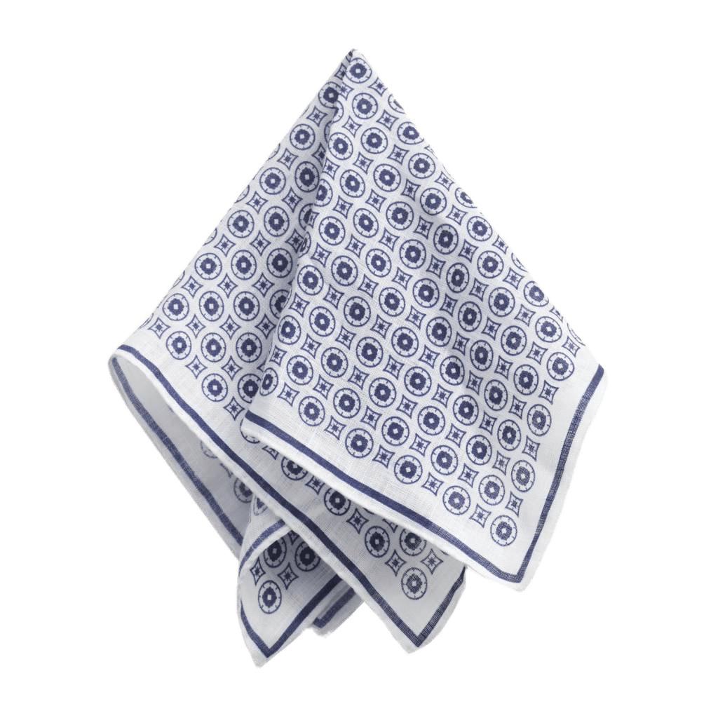 White and Blue Handkerchief png transparent