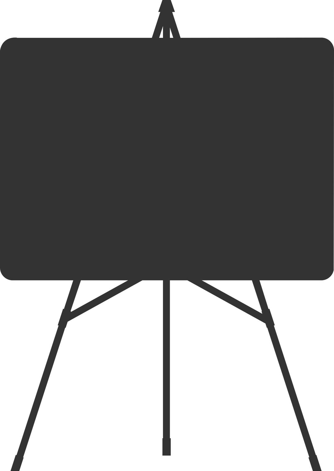 white board silhouette png transparent