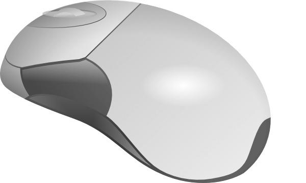 White Computer Mouse png transparent