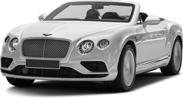 White Convertible Bentley png transparent