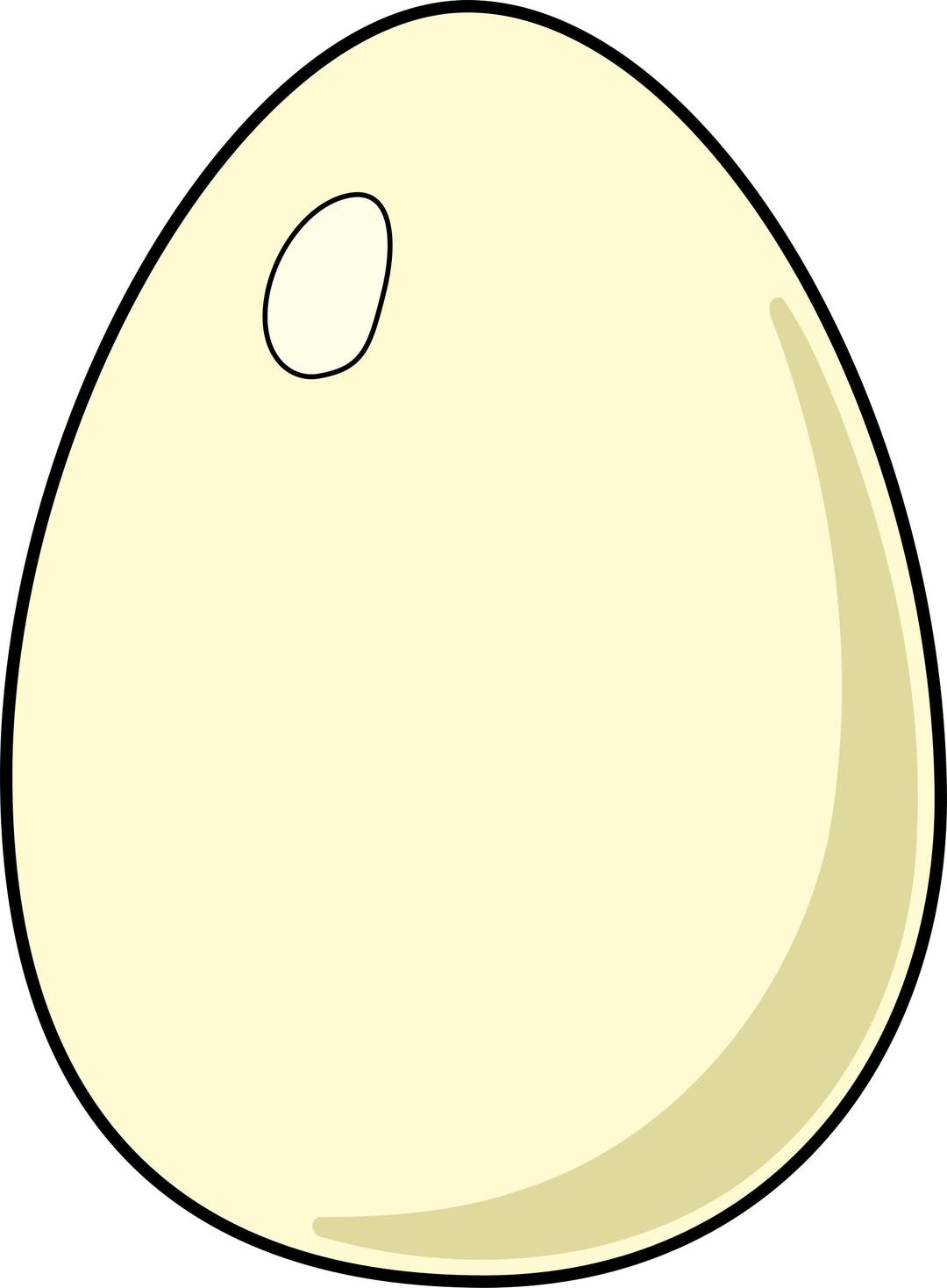 white egg png transparent