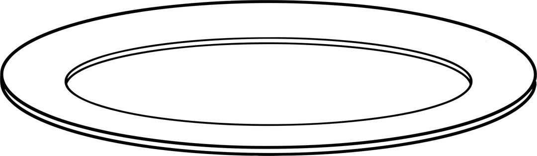 white plate png transparent
