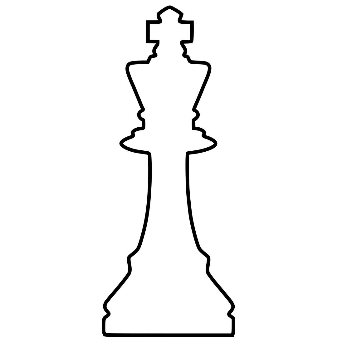 White Silhouette Chess Piece REMIX – King / Rey png transparent