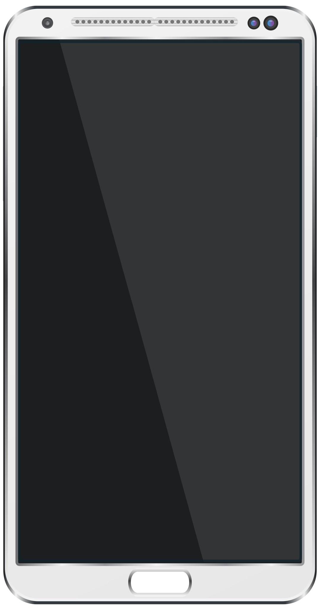 White SmartPhone png transparent