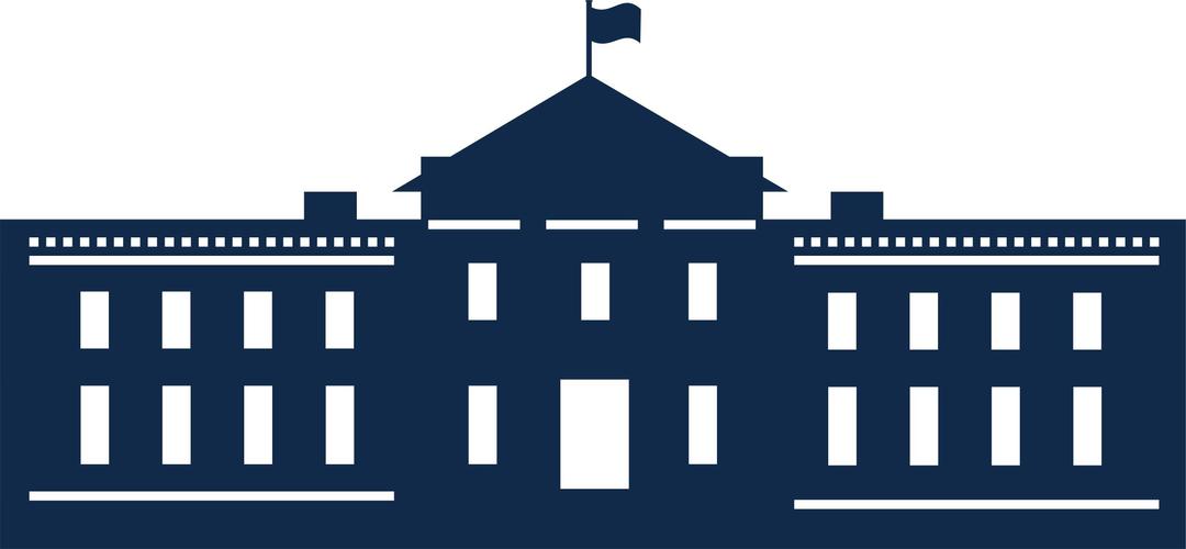 Whitehouse Silhouette png transparent