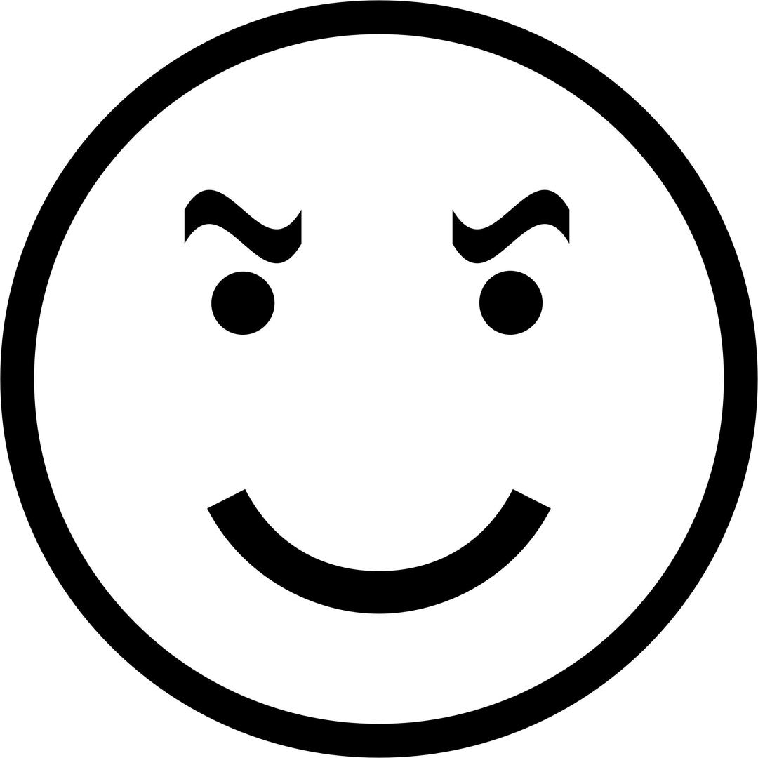 Wicked Smiley Face png transparent