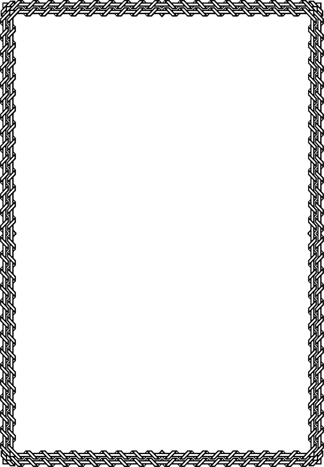 Wicker Weave (A4 size) png transparent