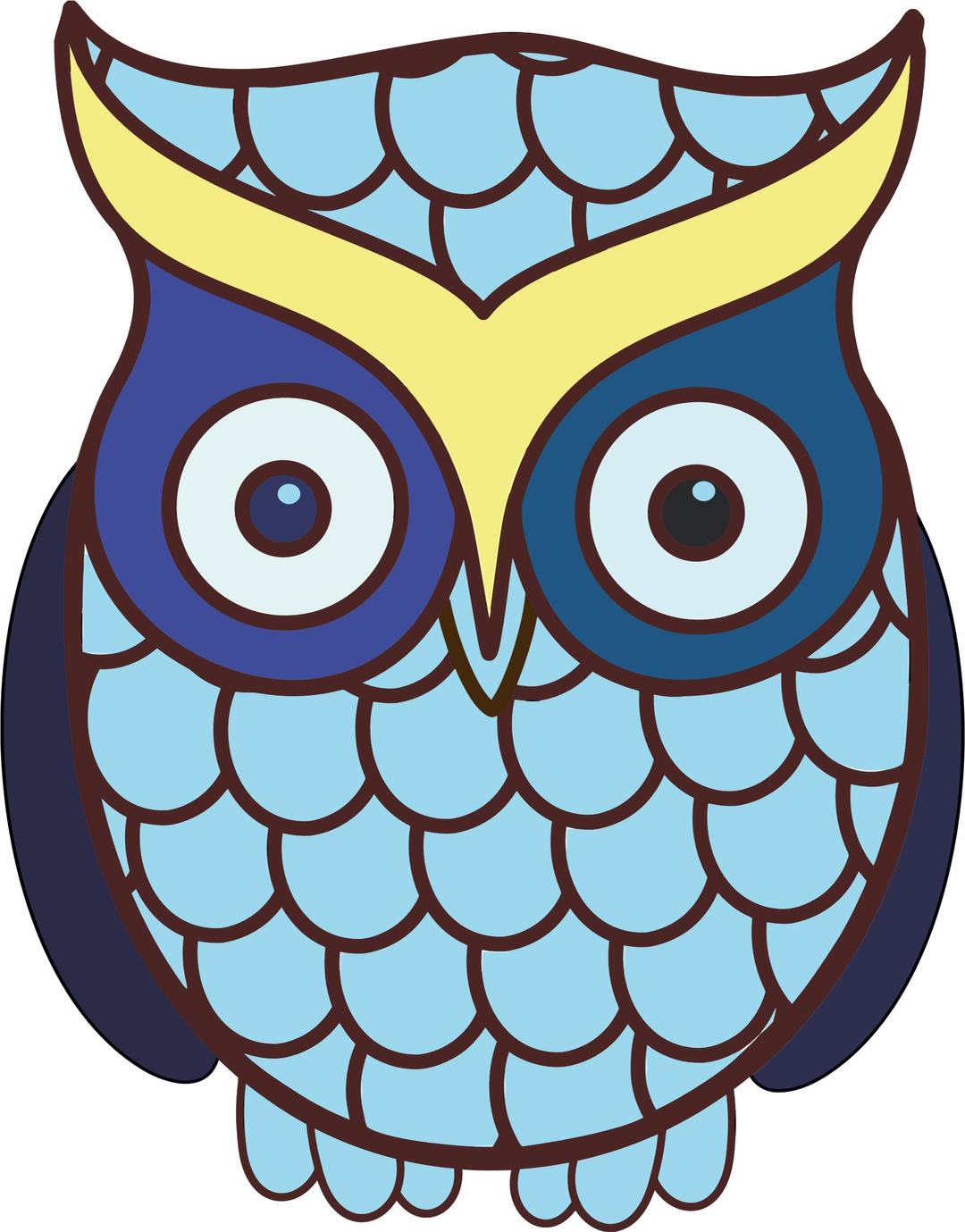 Wide Eyed Owl 2 png transparent