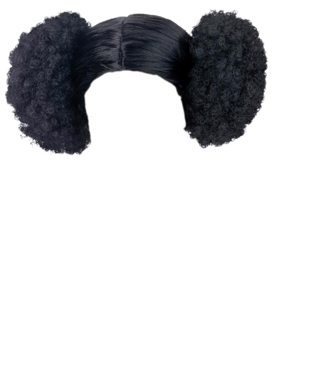 Wig Afro Poof png transparent