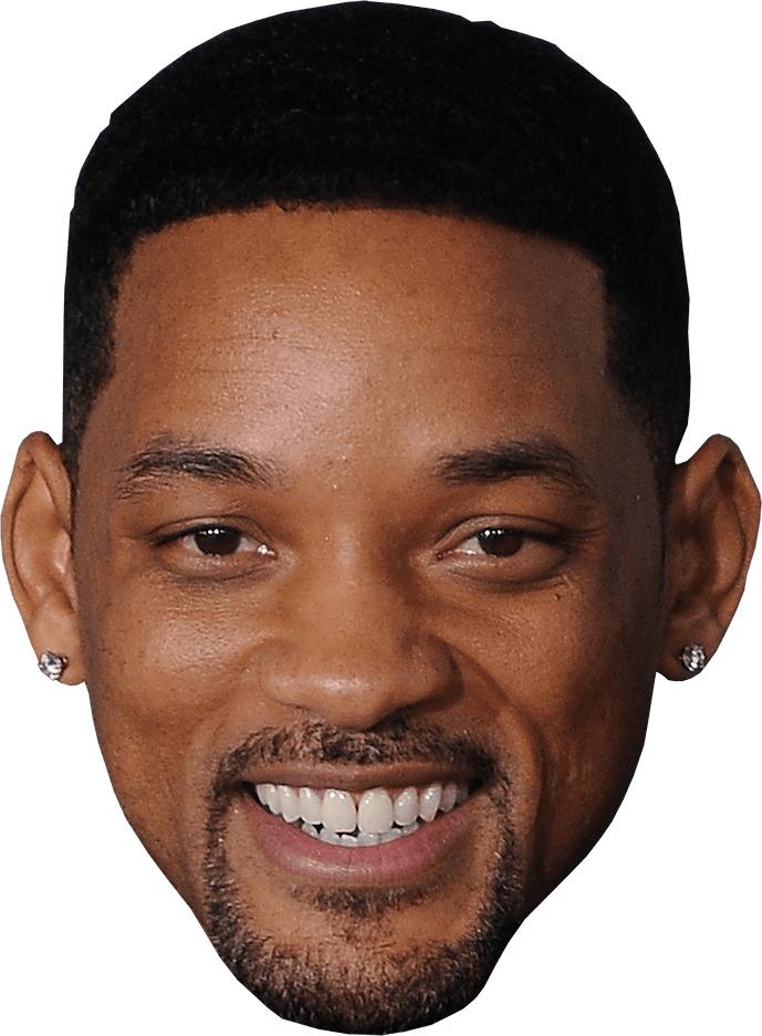 Will Smith Face png transparent